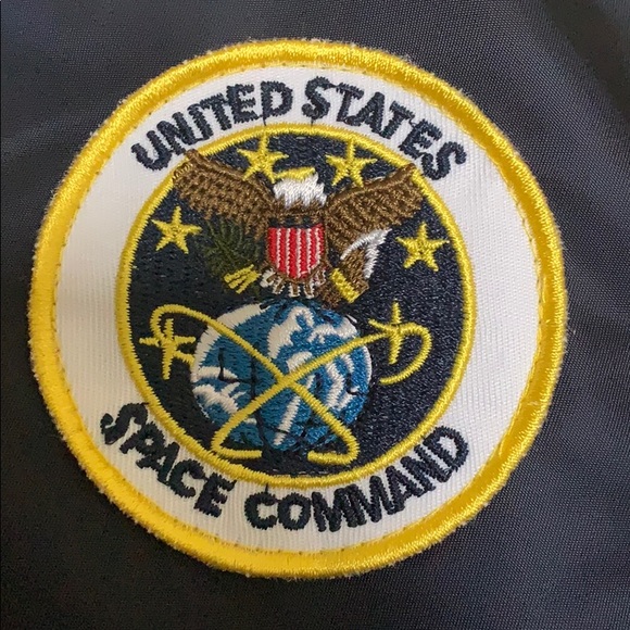 Blue Bomber Jacket by Alpha Industries - Picture 2 of 5